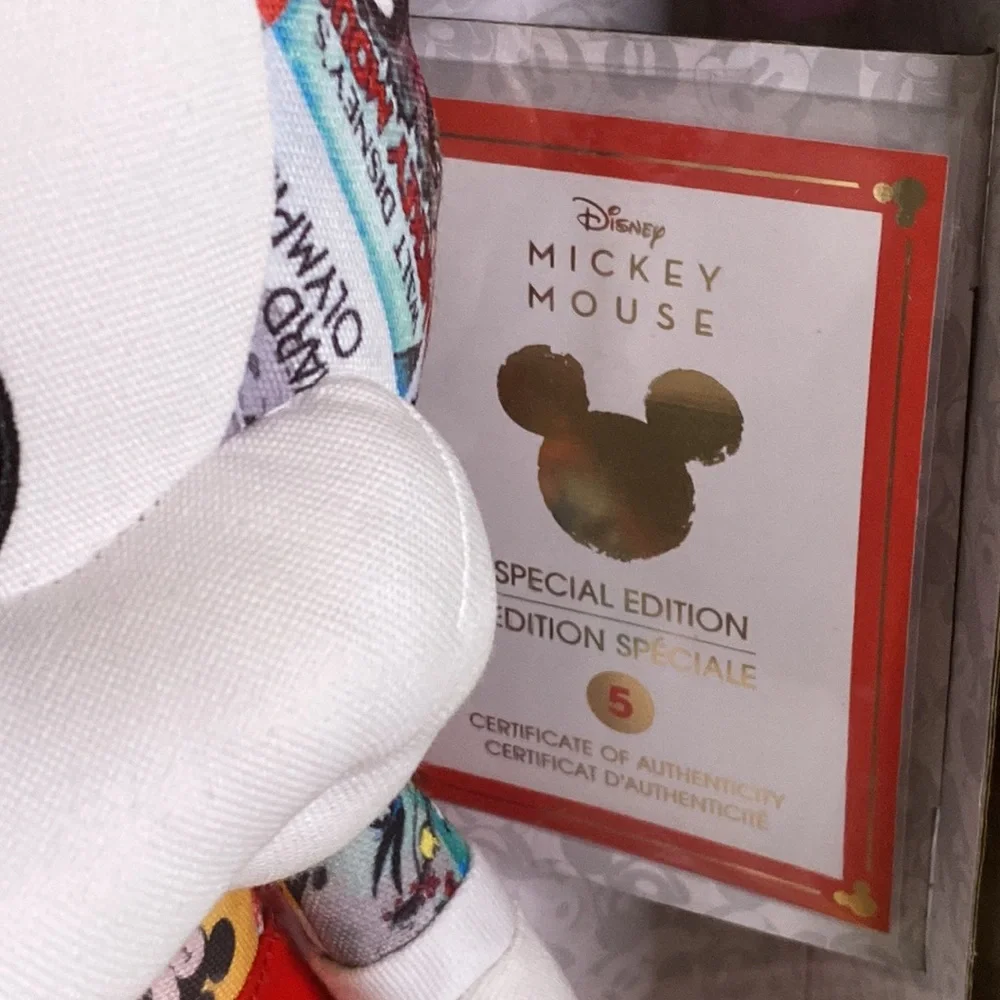 Disney Year Of the Mouse Mickey Mouse Movie Star May Plush Special Edition #5 - Picture 4 of 16